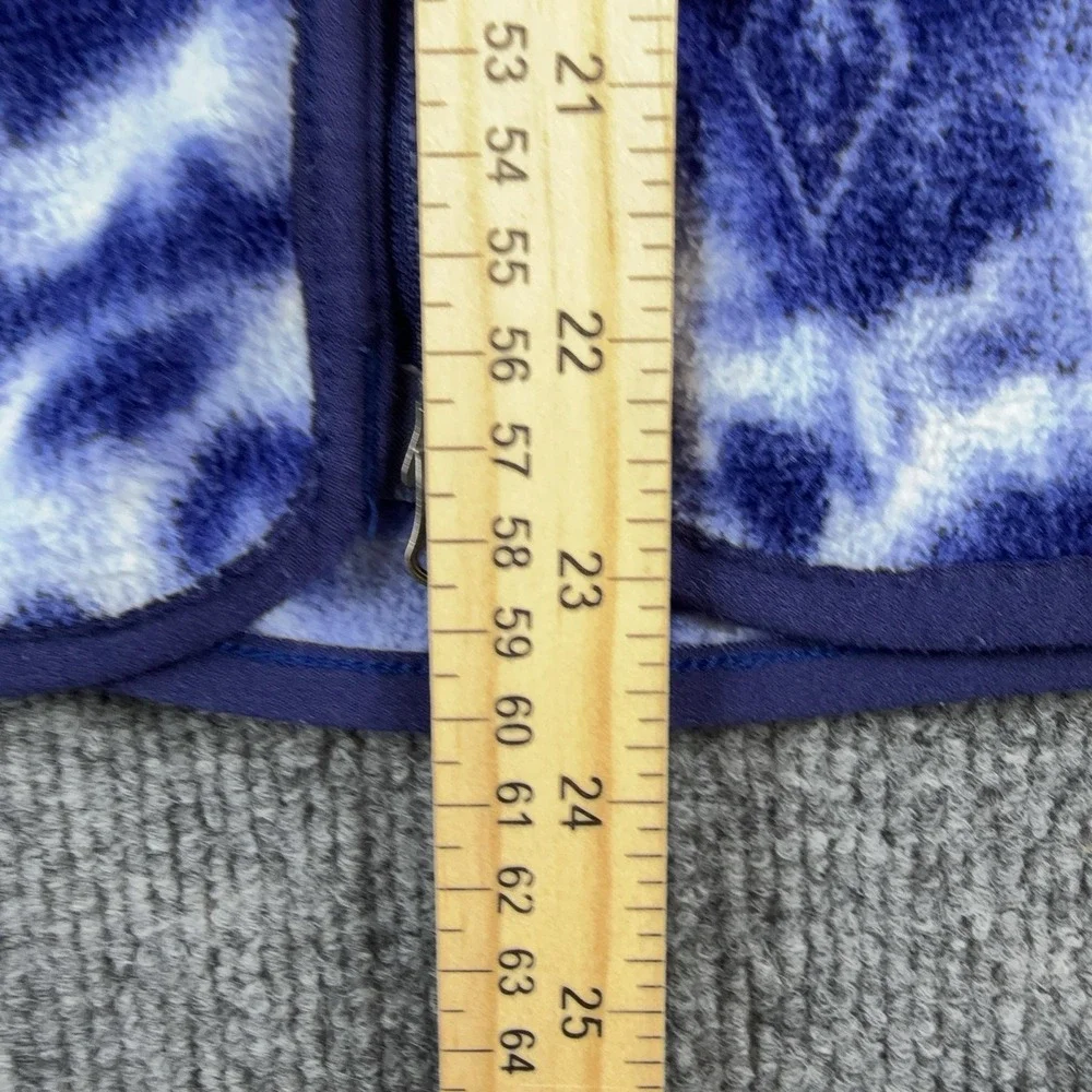 Columbia Fleece Jacket Girls XS 6/6X Blue Disney Frozen II Tie Dye Full Zip